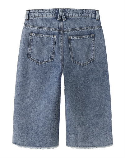 Name it - NKFBella Denim Jorts - Medium Blue Denim